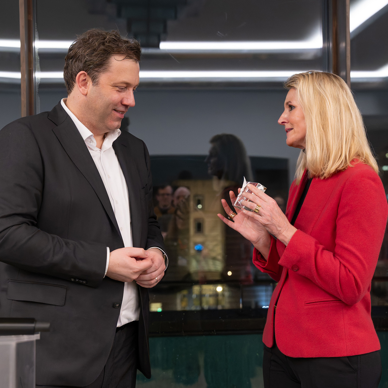 Netzwerktreffen 2026 - Dr. Ariane Reinhart und Lars Klingbeil